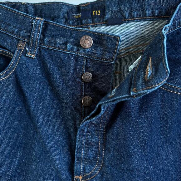 J. CREW T12 Dark Wash Men's Jeans - Picture 4 of 6